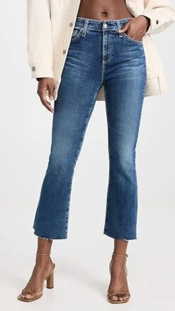 AG Farrah Boot Crop Jeans