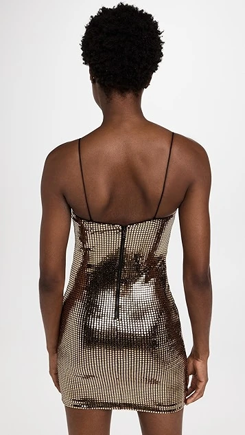 Alice + Olivia Nelle Spaghetti Strap Mini Dress 2 Alice + Olivia Nelle Spaghetti Strap Mini Dress - Image 2