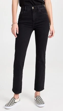 DL1961 Patti Straight High Rise Vintage Jeans -Eberje Style dldll409201dffc 1665773734337 2 0. UX357 QL90