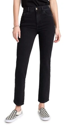 DL1961 Patti Straight High Rise Vintage Jeans -Eberje Style dldll409201dffc 1666016119035 2 0. UX357 QL90