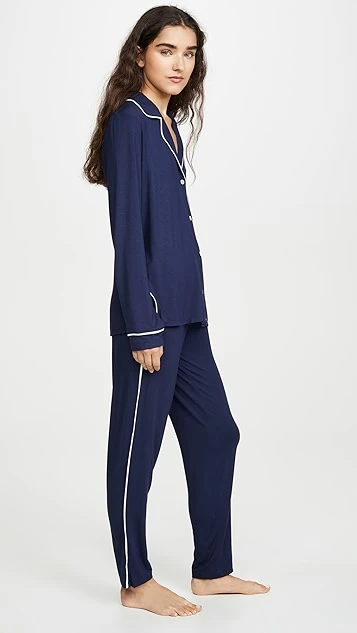 Eberjey Gisele PJ's The Tuxedo PJ Set 3 Eberjey Gisele PJ's The Tuxedo PJ Set - Image 3