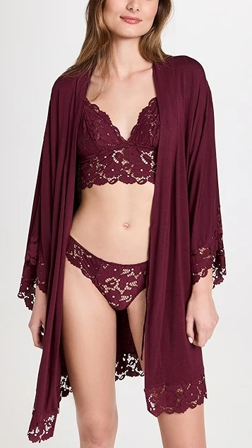 Eberjey Naya The Mademoiselle Kimono Robe 4 Eberjey Naya The Mademoiselle Kimono Robe - Image 4