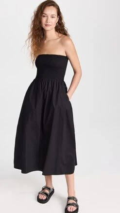 FAITHFULL THE BRAND Madella Midi Dress