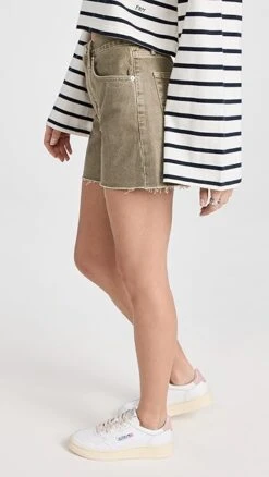 FRAME Le Super High Raw Edge Shorts -Eberje Style frame322341f2a2 1675723072613 2 0. UX357 QL90