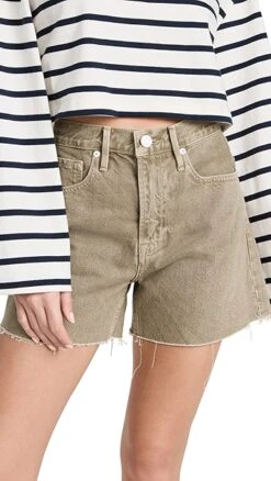 FRAME Le Super High Raw Edge Shorts -Eberje Style frame322341f2a2 1675723072737 2 0. UX357 QL90