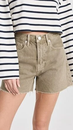 FRAME Le Super High Raw Edge Shorts -Eberje Style frame322341f2a2 1675723072802 2 0. UX357 QL90