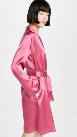 La Perla Silk Short Robe -Eberje Style laper3034713254 1642007150003 2 0. UX357 QL90