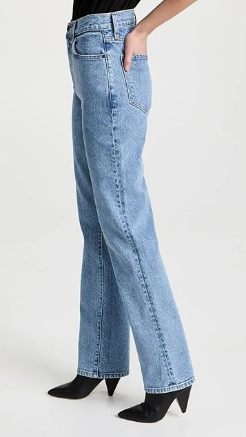 LE JEAN High Rise Sabine Straight Jeans 3 LE JEAN High Rise Sabine Straight Jeans - Image 3
