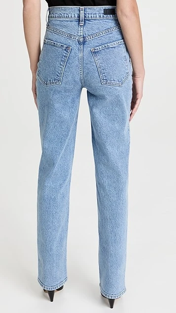 LE JEAN High Rise Sabine Straight Jeans 2 LE JEAN High Rise Sabine Straight Jeans - Image 2