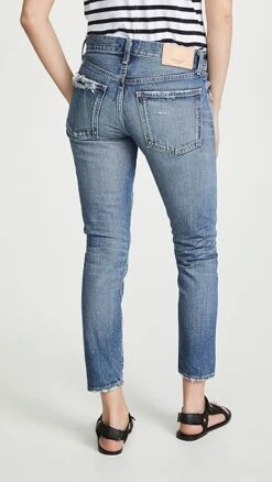 MOUSSY VINTAGE MV Vienna Tapered Jeans -Eberje Style mouss30080102c9 q2 2 0. UX357 QL90