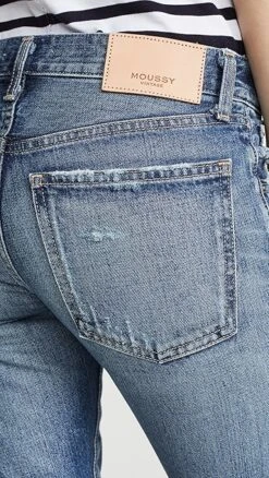MOUSSY VINTAGE MV Vienna Tapered Jeans -Eberje Style mouss30080102c9 q5 2 0. UX357 QL90