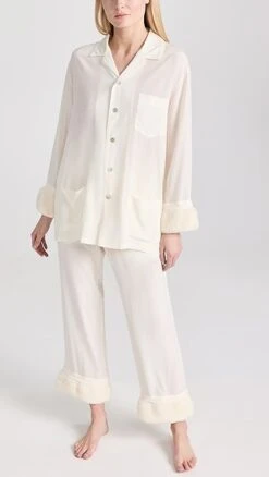 Olivia Von Halle Casablanca PJ Set -Eberje Style ohall301611ea17 1670599584202 2 0. UX357 QL90