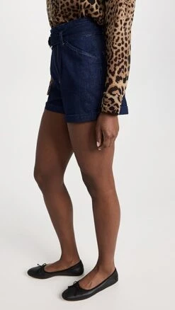 PAIGE Pleated Carly Shorts -Eberje Style pdeni4160624364 1675898318082 2 0. UX357 QL90