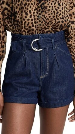 PAIGE Pleated Carly Shorts -Eberje Style pdeni4160624364 1675898318399 2 0. UX357 QL90