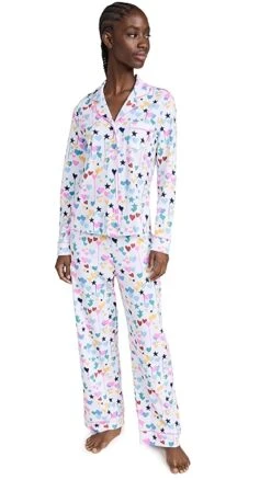 Roller Rabbit X Kerri Rosenthal Starry Starry Love Long Sleeve Polo Paja -Eberje Style rroll30546102ca 1668614471291 2 0. UX357 QL90