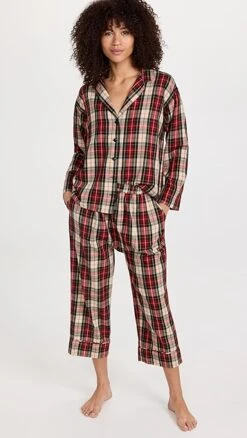 Eberje Style 26 THE GREAT. The Pajama Shirt And Pant Set