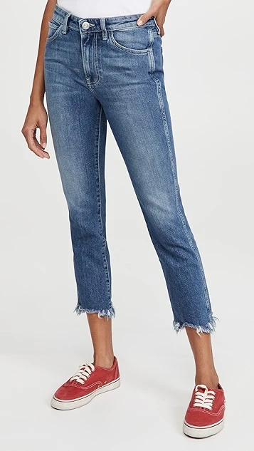 3x1 W3 Straight Authentic Crop Jeans 1 3x1 W3 Straight Authentic Crop Jeans